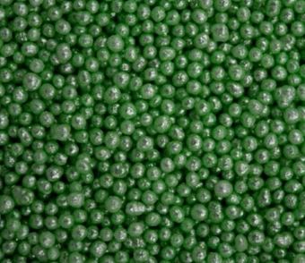 Picture of GREEN MINI SUGAR PEARLS EDIBLE SPRINKLES X 50G